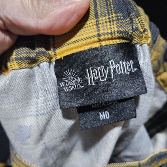 Harry Potter Hufflepuff Plaid Pleated Skirt - Picture 2 of 2